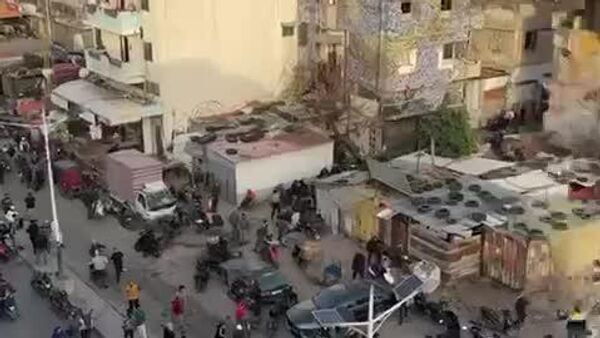 فرو ریختن یک ساختمان مسکونی در طرابلس، لبنان - اسپوتنیک افغانستان  