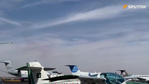 نمایش های هوایی در چارچوب نمایشگاه جهانی دفاعی 2026 در ریاض - اسپوتنیک افغانستان  