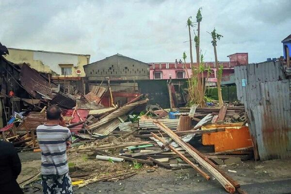 طوفان مهیب با سرعت 250 کیلومتر بر ساعت ماداگاسکار را در هم کوبید طوفان مهیب با سرعت 250 کیلومتر بر ساعت ماداگاسکار را در هم کوبید - اسپوتنیک افغانستان