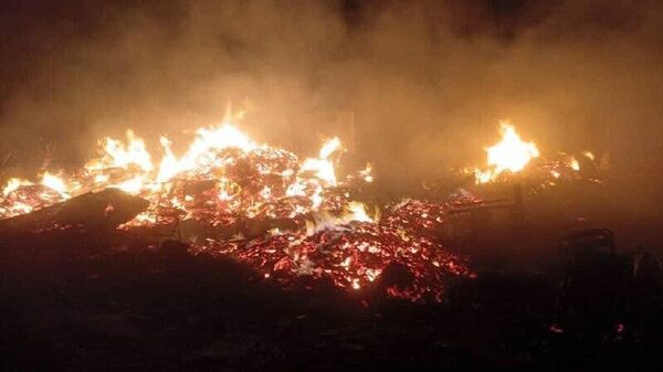 آتش‌سوزی سهمگین در مجتمع بازرگانی ماگابا در زیمبابوه؛ شعله‌های آتش پس از 5 ساعت همچنان می‌سوزد - اسپوتنیک افغانستان  