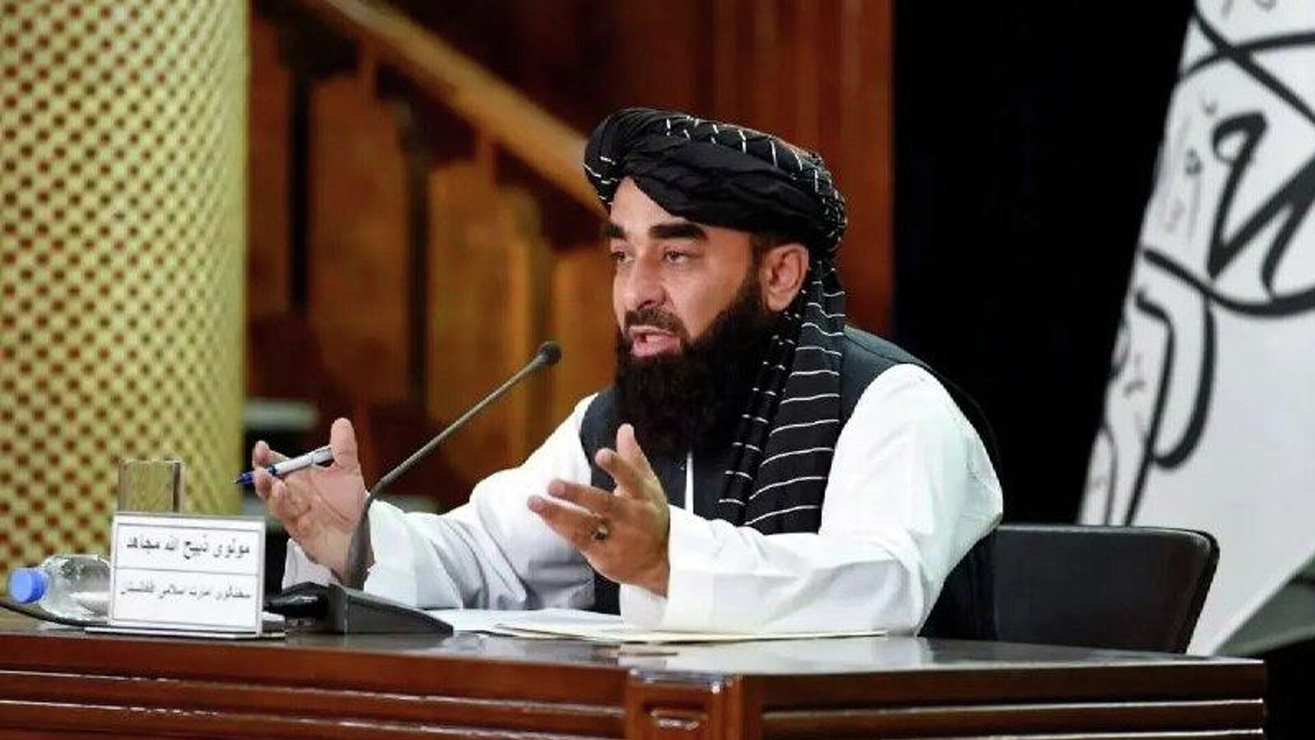 امارت اسلامی با تاکید بر نامی تحریم ها، خواستار تعامل سازنده شد امارت اسلامی با تاکید بر نامی تحریم ها، خواستار تعامل سازنده شد - اسپوتنیک افغانستان , 1920, 13.02.2026