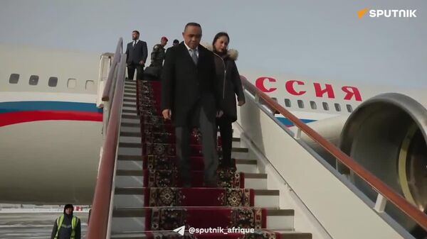 مایکل راندریانیرینا رئیس جمهور ماداگاسکار وارد روسیه شد - اسپوتنیک افغانستان  