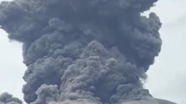 آتشفشان کانلائون در فیلیپین فوران کرد - اسپوتنیک افغانستان  