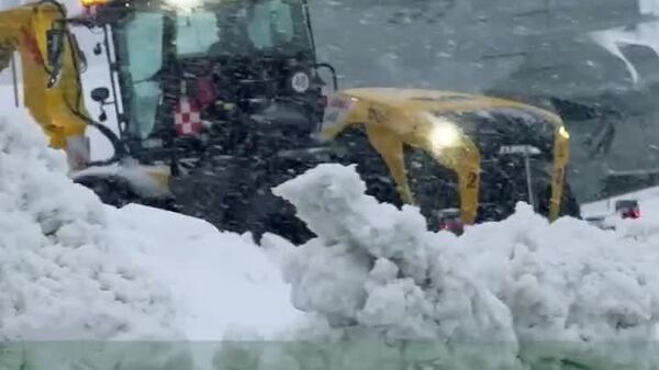 برف سنگین عملیات فرودگاه وین را مختل کرد؛ جا به جایی 18 هزار تن برف در یک روز - اسپوتنیک افغانستان  