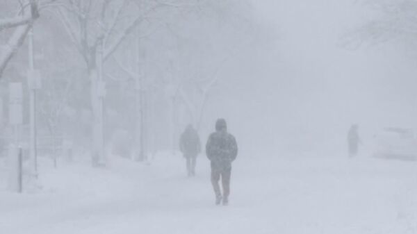 طوفان برف در امریکا دو قربانی گرفت - اسپوتنیک افغانستان  