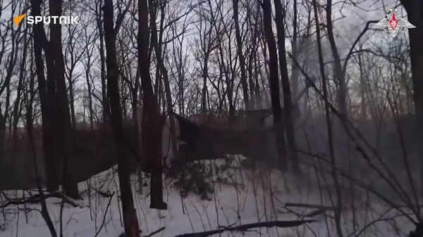 وزارت دفاع روسیه تصاویری از عملیات آزادسازی شهر گرافسکویه در منطقه خارکف را منتشر کرد - اسپوتنیک افغانستان  