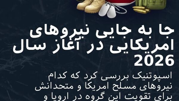 داده‌نمایی؛ ایالات متحده و ناتو به خاورمیانه نزدیک‌تر می‌شوند - اسپوتنیک افغانستان  
