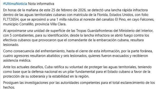 وزارت داخله کوبا: مرزبانان کوبایی به سمت یک قایق با پرچم آمریکا آتش گشودند - اسپوتنیک افغانستان  