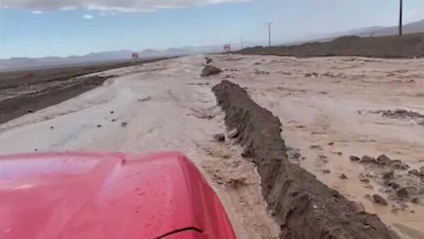 بارش باران در صحرای آتاکاما، خشک‌ترین مکان جهان - اسپوتنیک افغانستان  