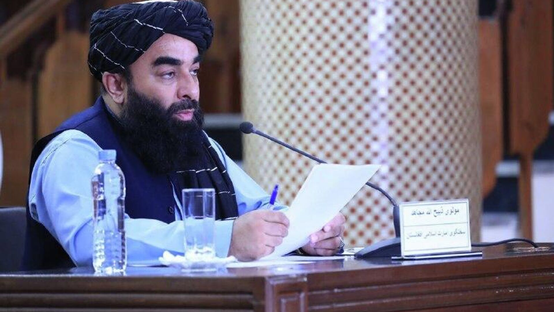 مجاهد: پاکستان به تجاوزهای هوایی ادامه میدهد؛ عملیات تلافیجویانه نیروهای ما موفقیتآمیز بوده است مجاهد: پاکستان به تجاوزهای هوایی ادامه میدهد؛ عملیات تلافیجویانه نیروهای ما موفقیتآمیز بوده است - اسپوتنیک افغانستان , 1920, 27.02.2026