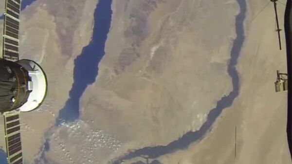 تماشای جهان از چشم کیهان نورد: الیگ آرتمیف از ایستگاه کیهانی، مصر و کانال سوئز را به تصویر کشید - اسپوتنیک افغانستان  