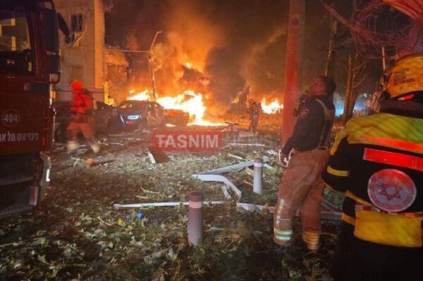 پیامدهای حملات موشکی سپاه پاسداران در منطقه گوش دان اسرائیل - اسپوتنیک افغانستان  