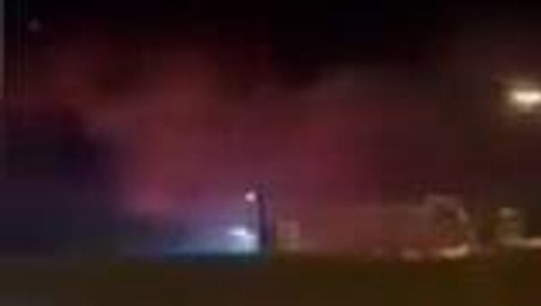 محل استقرار نظامیان آمریکایی در بحرین مورد اصابت قرار گرفته و می‌سوزد - اسپوتنیک افغانستان  