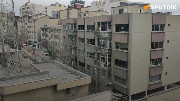 تصاویری از خسارات گسترده به بیمارستان گاندی تهران در پی حمله آمریکا و اسرائیل - اسپوتنیک افغانستان  