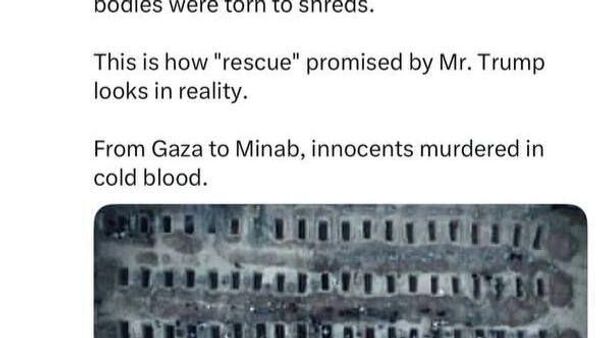 تذکر وزیر امور خارجه ایران به جهان؛ از غزه تا میناب بی گناهان با خونسردی کشته می‌شوند - اسپوتنیک افغانستان  