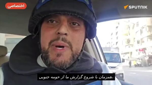 گروه‌های فیلمبرداری در حال ترک حومه جنوبی پایتخت لبنان هستند - اسپوتنیک افغانستان  