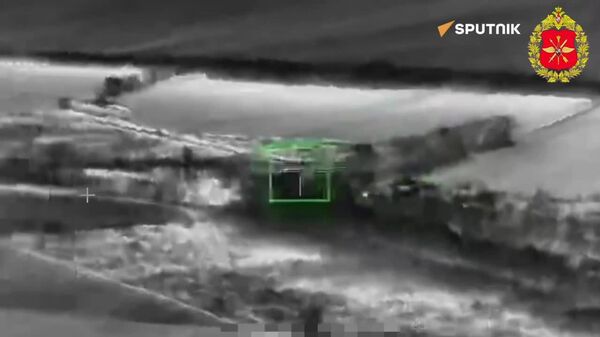 پهپاد روسی یک بالگرد اوکراینی را در میخائیلویکا هدف قرار داد - اسپوتنیک افغانستان  