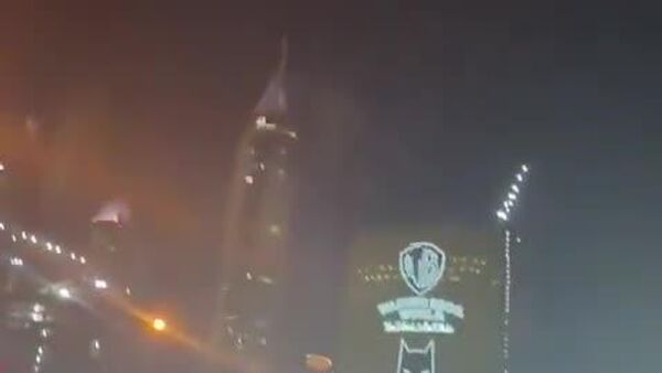 برخورد پهپاد به یک آسمان‌خراش مسکونی در دبی - اسپوتنیک افغانستان  