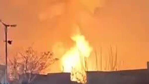 انفجار و آتش‌سوزی در پالایشگاه نفت تهران - اسپوتنیک افغانستان  