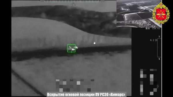 یگان‌های «گِران-2» از نیروهای سامانه‌های بدون سرنشین، سنگر شلیک راکت‌انداز «هیمارس» در پیرامون خارکف را نابود کردند - اسپوتنیک افغانستان  