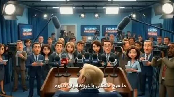 سفارت ایران در لاهه انیمیشنی منتشر کرد که در انکار مسئولیت حمله به مدرسه دخترانه در میناب توسط آمريكا را شرح می‌دهد - اسپوتنیک افغانستان  