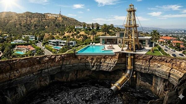 در حالی که هرمز «می‌سوزد»: ایالات متحده فراموش کرده که روی طلا نشسته است - اسپوتنیک افغانستان  