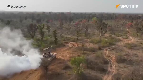 برگزاری رزمایش AMOGH JWALA با تمرکز بر جنگ‌های مدرن در هند - اسپوتنیک افغانستان  