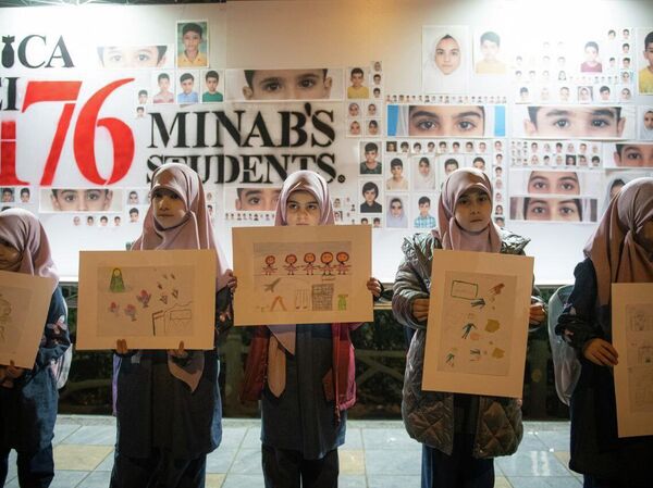 Minab school attack - اسپوتنیک افغانستان  