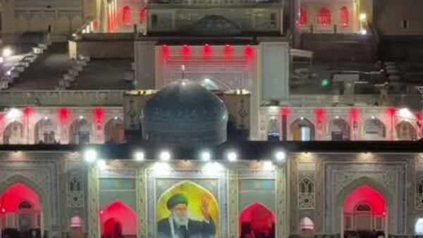 لحظهٔ تحویل سال 1405 در حرم مطهر امام رضا (ع) در شهر مشهد ایران - اسپوتنیک افغانستان  