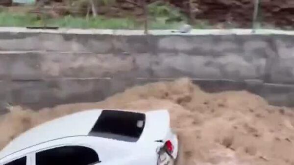 امارات شاهد بارندگی‌های شدید - اسپوتنیک افغانستان  