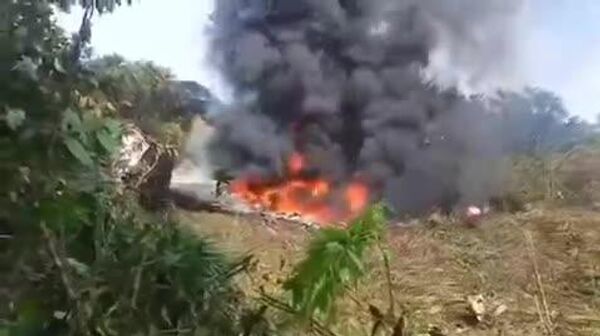 سقوط یک هواپیمای نیروی هوایی کلمبیا - اسپوتنیک افغانستان  