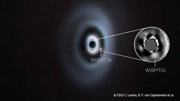 پیدا شدن یک منظومه ستاره‌ای با دو سیاره در حال شکل‌گیری در نزدیکی کهکشان راه شیری - اسپوتنیک افغانستان  