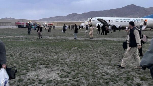 هواپیمای آریانا در فرودگاه کابل دچار سانحه جزئی شد - اسپوتنیک افغانستان  