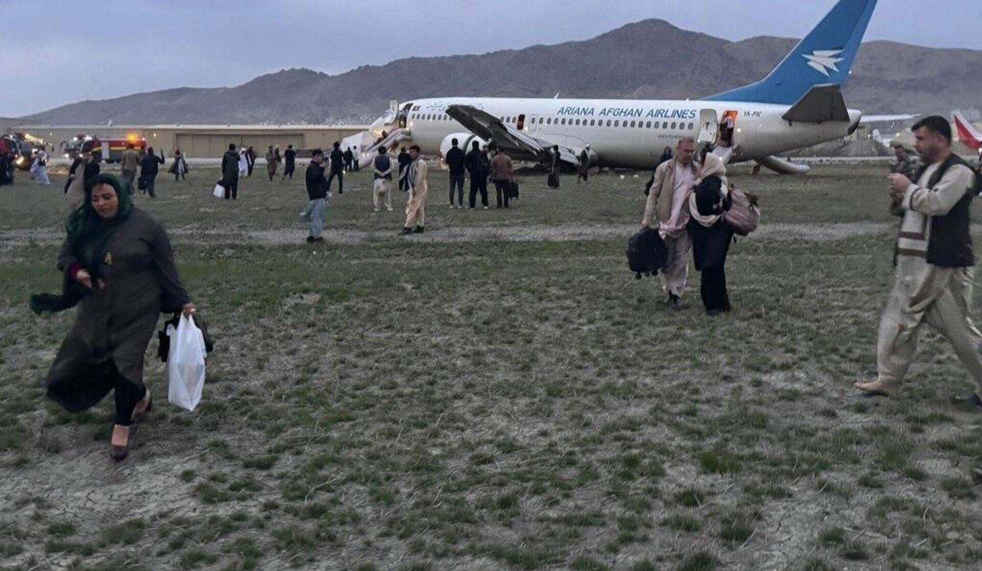 هواپیمای آریانا در فرودگاه کابل دچار سانحه جزئی شد - اسپوتنیک افغانستان  , 1920, 25.03.2026