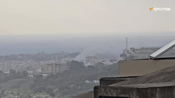 یورش هوایی اسرائیل به پیرامون جنوبی بیروت - اسپوتنیک افغانستان  