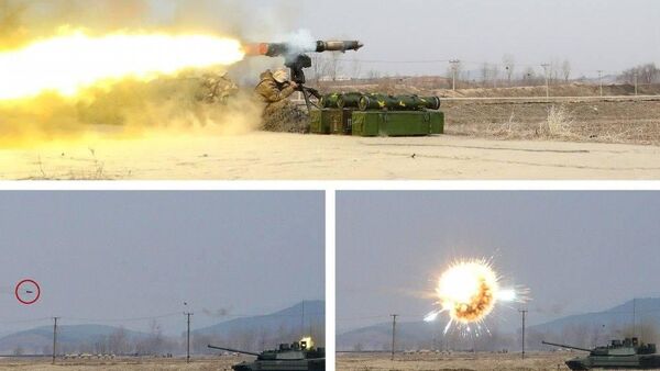کوریای شمالی از تانک جدید چونما-2 رونمایی کرد - اسپوتنیک افغانستان  