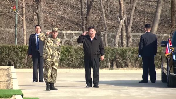 نمایش آموزش های نظامی نیروهای ویژه کوریای شمالی - اسپوتنیک افغانستان  