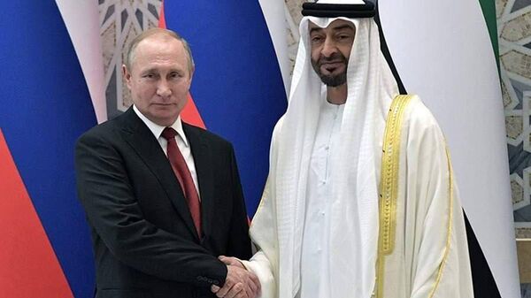 ولادیمیر پوتین در تماس تلفنی وضعیت خاورمیانه را با محمد بن زاید آل نهیان، بررسی کرد - اسپوتنیک افغانستان  