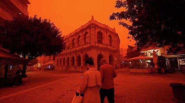 طوفان جزیره شن کرت، یونان را درنوردید - اسپوتنیک افغانستان  