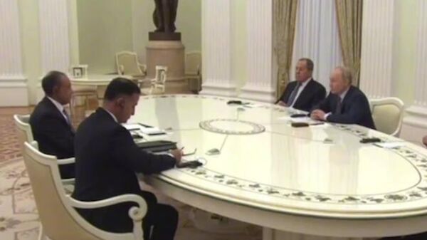 ولادیمیر پوتین در دیدار با وزیر خارجه مصر، بدر عبدالعاطی، به دولت دستور داد امکان گسترش صادرات مواد غذایی به‌ویژه غلات به مصر را بررسی کند - اسپوتنیک افغانستان  