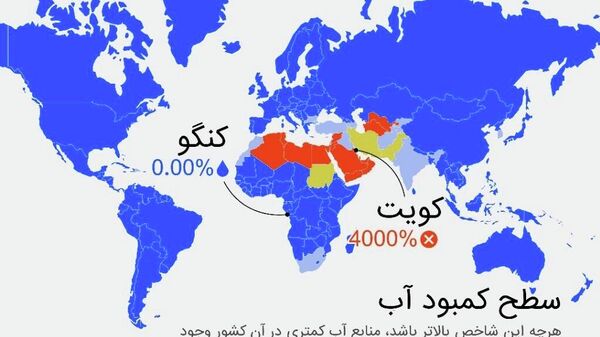 کمبود آب در سراسر جهان - اسپوتنیک افغانستان  