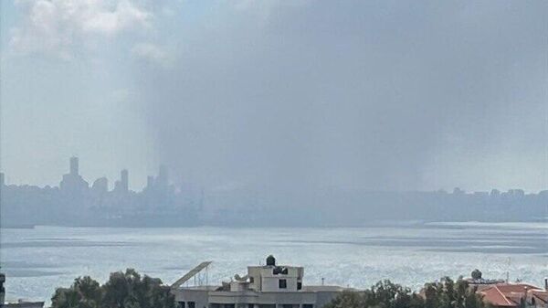 بیروت در ابری از دود - اسپوتنیک افغانستان  