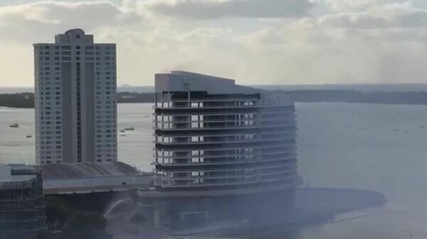 تخریب یک هوتل در معتبرترین محله‌ه میامی - اسپوتنیک افغانستان  