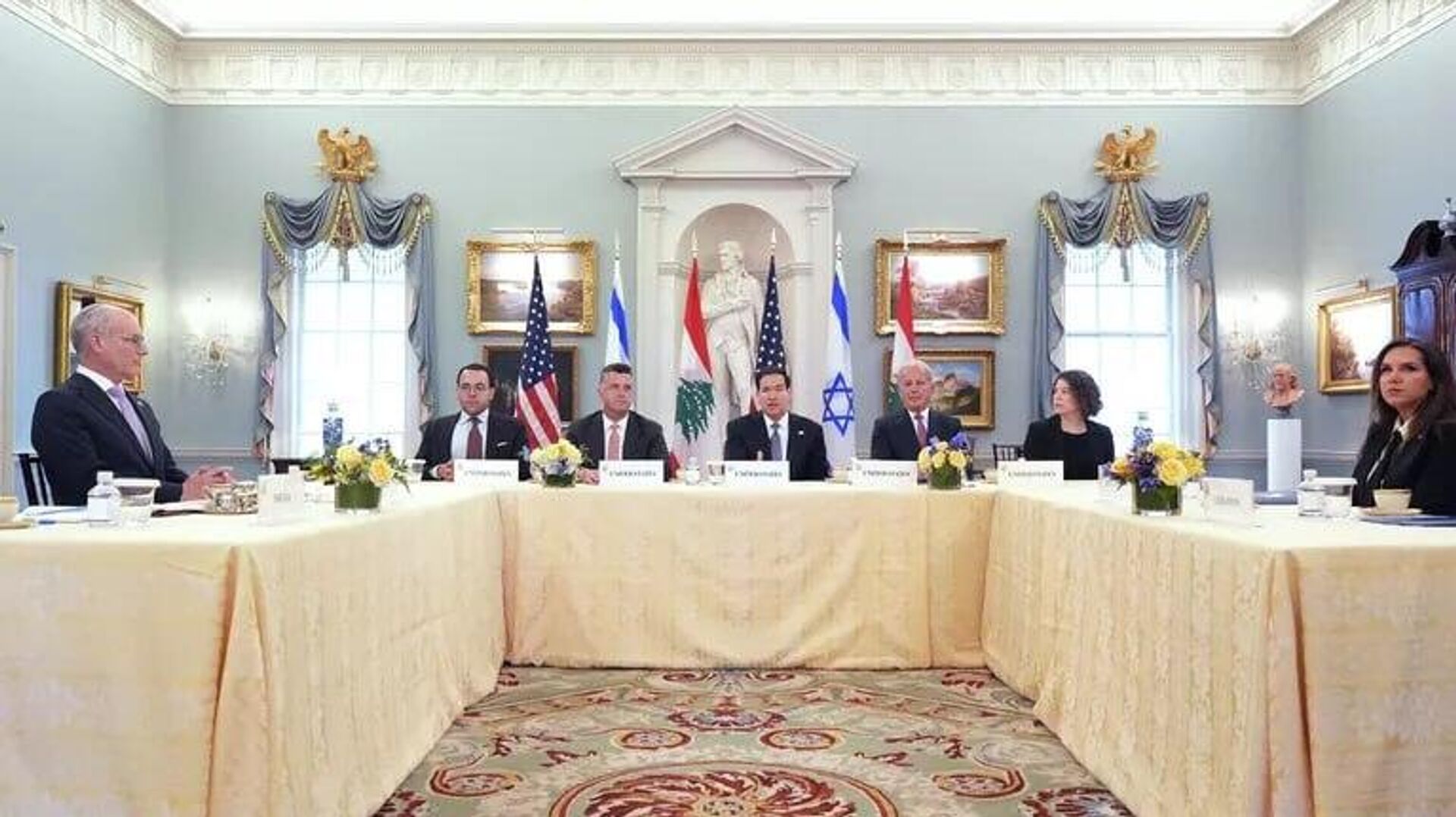 احتمال برگزاری دور بعدی گفتگوها میان اسرائیل و لبنان در واشنگتن احتمال برگزاری دور بعدی گفتگوها میان اسرائیل و لبنان در واشنگتن - اسپوتنیک افغانستان , 1920, 20.04.2026