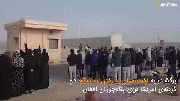 برگشت به افغانستان یا رفتن به کنگو؛ دو گزینه‌ی امریکا برای پناه‌جویان افغان - اسپوتنیک افغانستان  