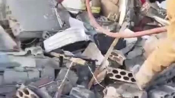 نوار دیداری جدیدی که منتشر شده، گستره ای ویرانی‌های ناشی از بمباران اسرائیل بر شهر صفد البطیخ در جنوب لبنان را نشان می‌دهد - اسپوتنیک افغانستان  