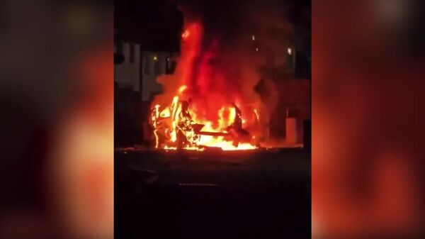 انفجار یک موتر دزدیده شده در ایرلند شمالی - اسپوتنیک افغانستان  