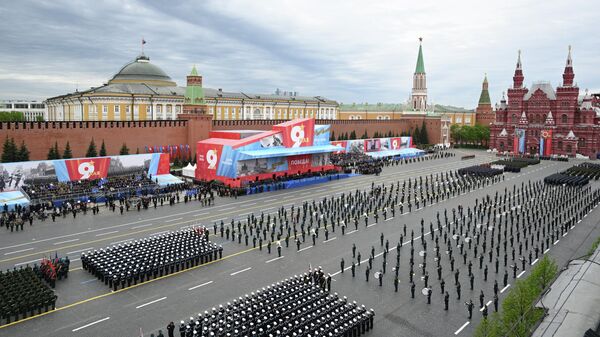 Военный парад в Москве в честь 81-й годовщины Победы в Великой Отечественной войне - اسپوتنیک افغانستان  