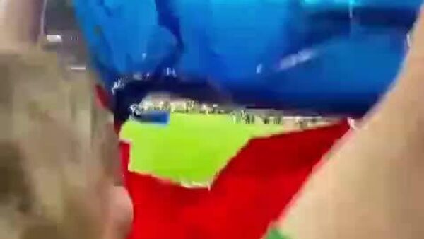 پرچم سه رنگ روسیه پس از پیروزی پاری سن ژرمن در جایگاه تماشاگران ظاهر شد - اسپوتنیک افغانستان  