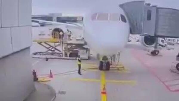 وقوع یک حادثه هواپیمایی در فرودگاه فرانکفورت - اسپوتنیک افغانستان  